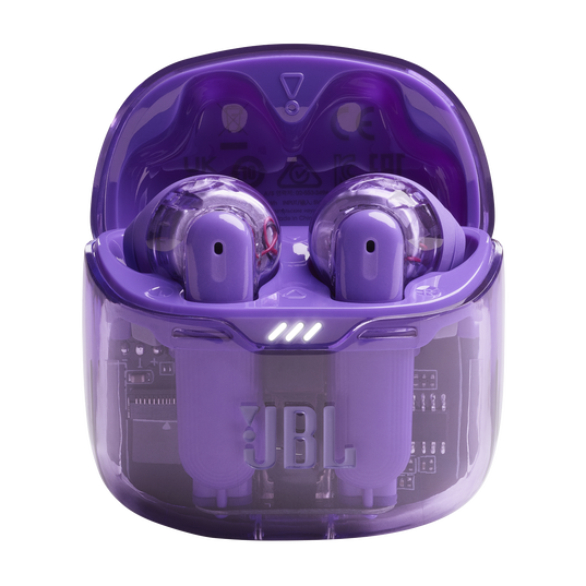 JBL Tune Flex Ghost Edition - Purple Ghost - True wireless Noise Cancelling earbuds - Detailshot 1